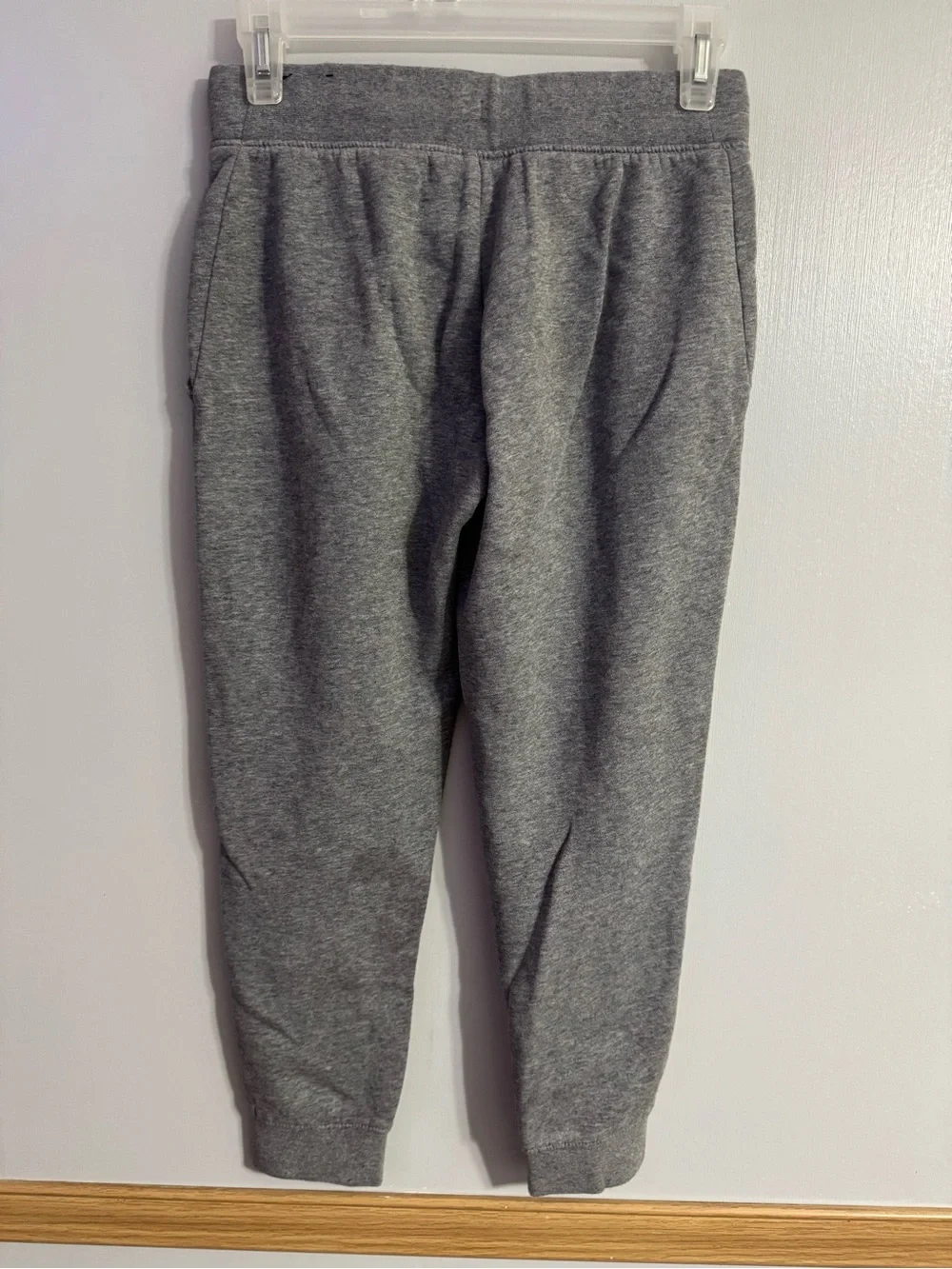 Nike Unisex Youth Heather Gray Jogger Pants Size Medium